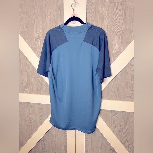 251. NWOT Oakley Icon BI Color Polo Blue Two Tone 2XL - Picture 6 of 10